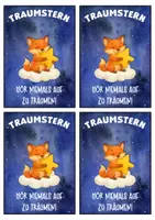 Vorschau - Anderer Materialtyp - Fuchsklasse Motivationskärtchen mit Traumstern - Seite 2