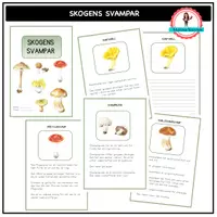 förhandsvisning - Skogens svampar - försättsblad