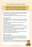 Vorschau - Text - Jakob und der erste Prophet Adam (inkl. Fragen) - Seite 1