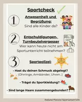 Vorschau - Stundenentwürfe - ritualisierter Einstieg in die Sportstunde - Seite 1