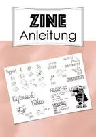 Vorschau - Mal- und Bastelvorlagen - Zine Anleitung Zine - Deckblatt