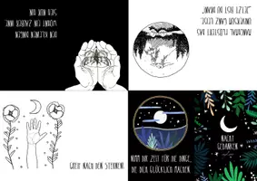 Vorschau - Bildkarten - Zine Nachtgedanken - Seite 3