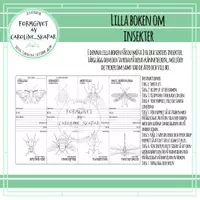 förhandsvisning - Lilla boken om insekter - försättsblad