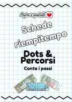 anteprima - Esercizi - SCHEDE RIEMPI TEMPO_ABILITA' VISUO SPAZIALI: CONTA I PASSI - Pagina di copertina
