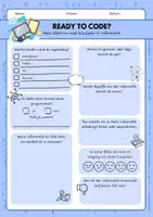 Vorschau - Arbeitsblätter - Informatik - Start & Reflexion des Schuljahres - Seite 1