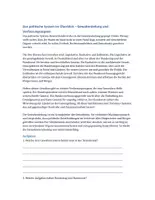 Vorschau - Arbeitsblätter - Das politische System im Überblick – Gewaltenteilung und Verfassungsorgane - Seite 1