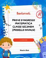 anteprima - Esercizi - PROVE D'INGRESSO MATEMATICA CLASSE SECONDA - Pagina di copertina