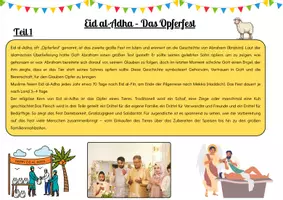 Vorschau - Arbeitsblätter - Dem Islam auf der Spur: Muslimische Feste (Unterrichtsreihe Kl. 7/ 8) - Seite 3