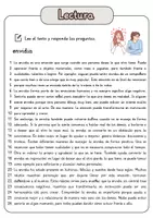 Vista previa - Hojas de trabajo - Comprensión lectora – envidia + soluciones - página 1
