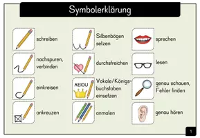 Vorschau - Arbeitsblätter - Übungsheft 1 - Ein kunterbuntes Übungsheft für den Anfangsunterricht, ideal geeignet für Zuhause & #homeschooling - Seite 3