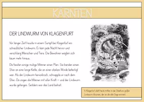 Vorschau - Stationenlernen - Wissenskarten zu Österreichs Sagen mit Bildern - Seite 3