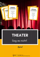 Vorschau - Spiele - Theater – Erklärspiel „Sag es nicht!“ zur Wiederholung & Aktivierung - Deckblatt