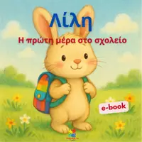 Προεπισκόπηση - Κείμενο - Παραμύθι: "Λίλη, η πρώτη μέρα στο σχολείο" - Εξώφυλλο