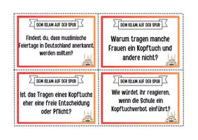 Vorschau - Anderer Materialtyp - Dem Islam auf der Spur: 28 Gesprächs- und Diskussionskarten - Seite 3