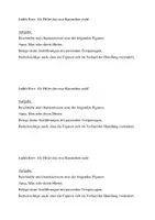 Vorschau - Arbeitsblätter - Kerr "Als Hitler das rosa Kaninchen stahl" Charakterisierung Anna, Max und Mutter - Deckblatt
