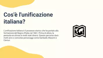 anteprima - Presentazioni / Lavagne - Il processo di unificazione italiana - Presentazione - Pagina 2