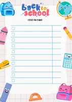 anteprima - Flashcard - Back to School - La CHECKLIST - Pagina di copertina