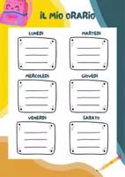 anteprima - Flashcard - Back to School - La CHECKLIST - Pagina 1