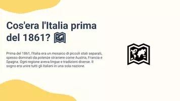 anteprima - Presentazioni / Lavagne - L'unificazione italiana: Protagonisti e processi - Presentazione - Pagina 2
