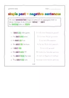 Vorschau - Arbeitsblätter - Materialpaket - simple past didn't (negative sentences) - Seite 1