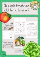 Vorschau - Stundenentwürfe - Gesunde Ernährung Gewürze Frühstück Unterrichtsreihe - Deckblatt