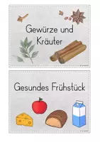 Vorschau - Stundenentwürfe - Gesunde Ernährung Gewürze Frühstück Unterrichtsreihe - Seite 3
