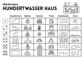 Vorschau - Spiele - Würfelbild: Hundertwasser-Haus, Kunst - Seite 2