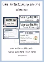 Vorschau - Unterrichtsreihen - Eine Fortsetzungsgeschichte schreiben - "Ausflug zum Mond" (inklusive Sequenzplanung) - Deckblatt