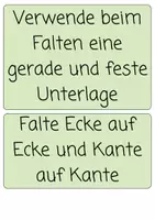Vorschau - Präsentationen/Tafelbilder - Faltregeln Papier - Seite 3