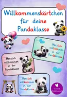 Vorschau - Mal- und Bastelvorlagen - Materialpaket für deine Pandaklasse - Seite 1