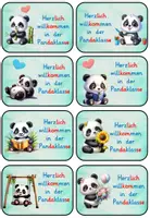 Vorschau - Mal- und Bastelvorlagen - Materialpaket für deine Pandaklasse - Seite 2