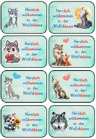 Vorschau - Mal- und Bastelvorlagen - Materialpaket für deine Wolfsklasse - Seite 2