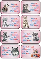 Vorschau - Mal- und Bastelvorlagen - Materialpaket für deine Wolfsklasse - Seite 3
