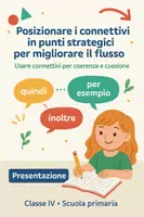 anteprima - Presentazioni / Lavagne - Posizionare i connettivi in punti strategici per migliorare il flusso - Pagina di copertina