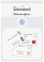 Vorschau - Poster - Freie Schreibzeit - Schreibzeit Moderationsfächer - Deckblatt