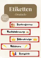 Vorschau - Anderer Materialtyp - Etiketten Maxibriefkarton Deutsch - Deckblatt