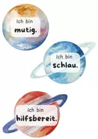 Vorschau - Anderer Materialtyp - Affirmationskarten Weltraum/Affirmationsplaneten - Seite 1