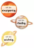 Vorschau - Anderer Materialtyp - Affirmationskarten Weltraum/Affirmationsplaneten - Seite 2