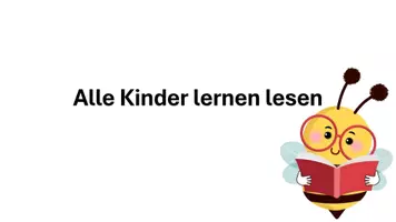 Vorschau - Präsentationen/Tafelbilder - Alle Kinder lernen lesen- PowerPointPräsentation - Seite 1