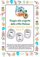 anteprima - Materiale per pittura e bricolage - Vetrofanie città d'Italia - Pagina di copertina
