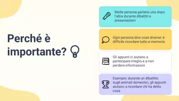 anteprima - Presentazioni / Lavagne - Annotare i punti chiave di ogni intervento - Pagina 3
