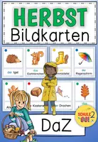Vorschau - Fördermaterial/Inklusion - HERBST / Bildkarten - Deckblatt