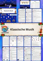 Vorschau - Arbeitsblätter - Klassische Musik_Arbeitsmappe (Gymnasium/Mittelschule) - Deckblatt