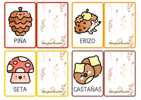 Vista previa - Unidades / Secuencias / Situaciones de Aprendizaje - Vocabulario otoño - página 3
