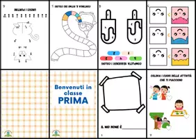 anteprima - Altro tipo di materiale - Minibook di Accoglienza – Benvenuti in Classe Prima! - Pagina 2