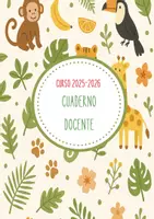 Vista previa - Hojas de trabajo - CUADERNO DOCENTE 25-26 JUNGLA - Portada