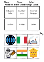 Vorschau - Lehrpläne/Lehrermaterial - Bilder an die richtige Stelle kleben Thema Buchstabe I - DaZ/DaF, Deutsch (Wortschatz) - Seite 3