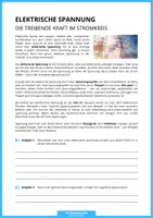 Vorschau - Arbeitsblätter - Technik - Die elektrische Spannung - Seite 2