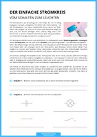 Vorschau - Arbeitsblätter - Technik - Der einfache Stromkreis - Seite 2