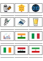 Vorschau - Mal- und Bastelvorlagen - Wörterliste Buchstabe I - DaZ/DaF, Deutsch (Grundschule) Kartenspiel - Seite 3